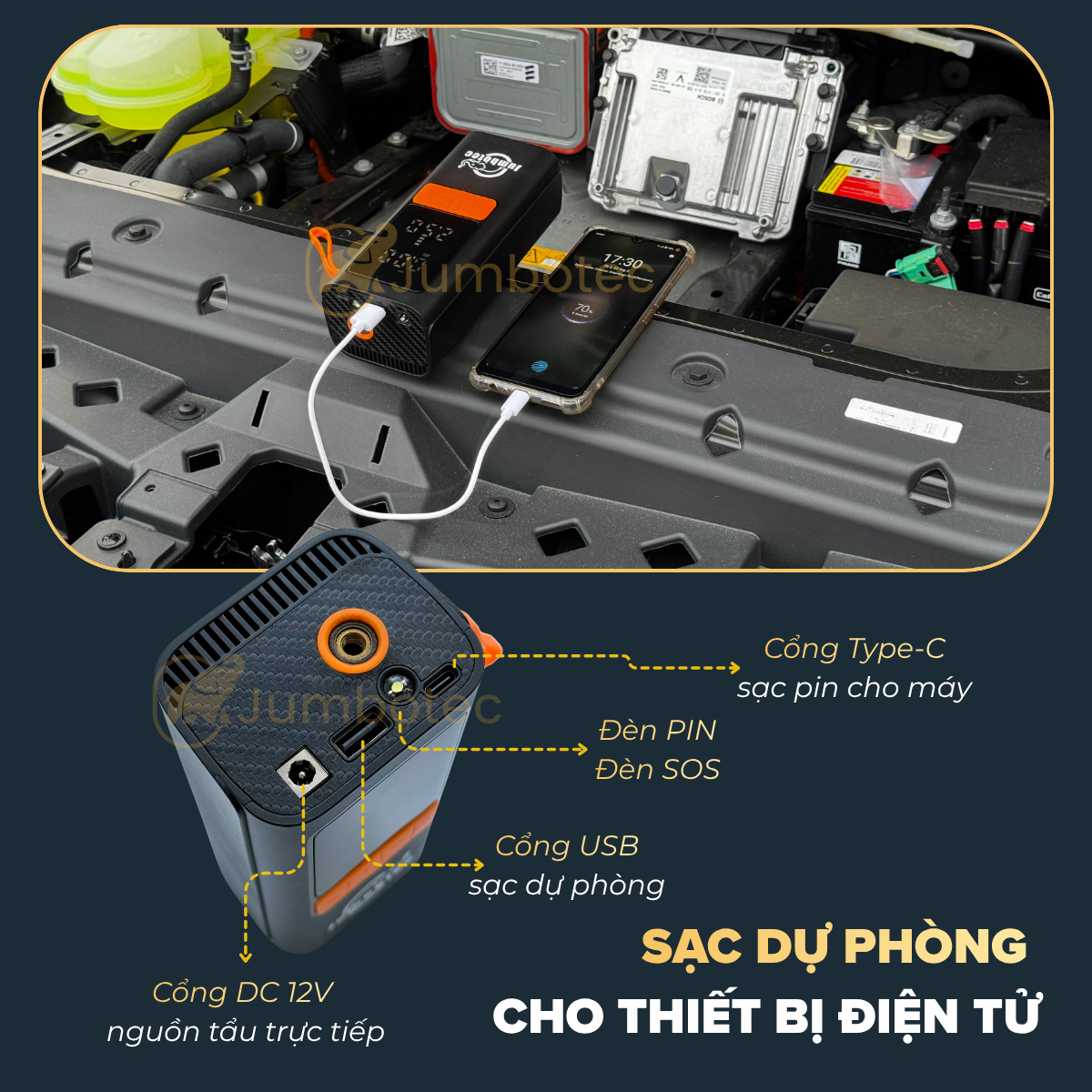 Bơm lốp Jumbotec B03 - Hình ảnh 8