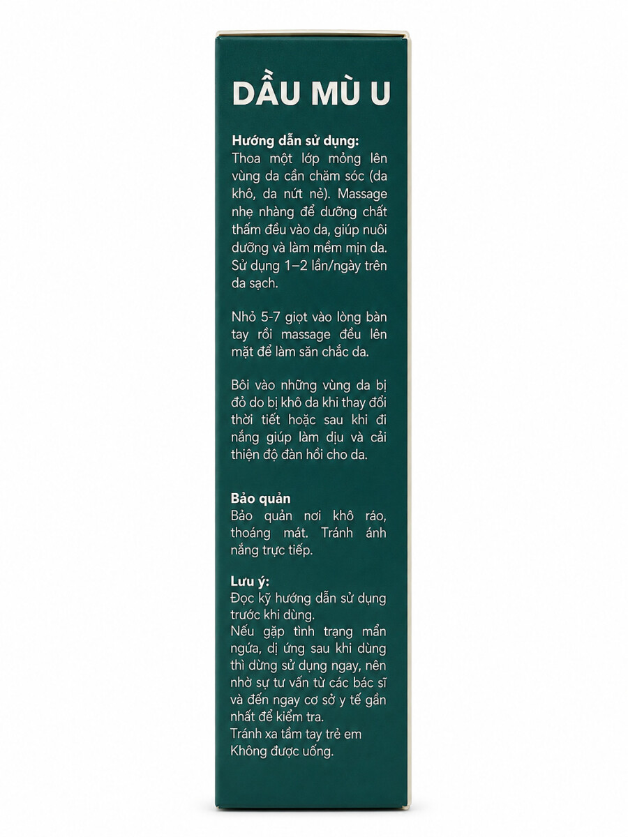 DẦU MÙ U M.U.U 30ml - Hình ảnh 8