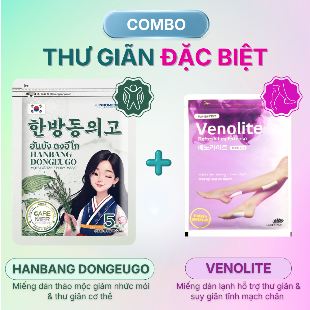 VENOLITE - Miếng dán thư giãn chân - Hình ảnh 4