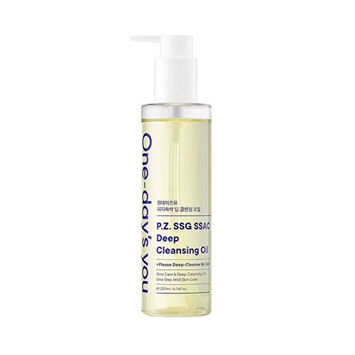Dầu tẩy trang làm sạch bã nhờn sâu P.Z. SSG SSAG Deep Cleansing Oil - Hình ảnh 2