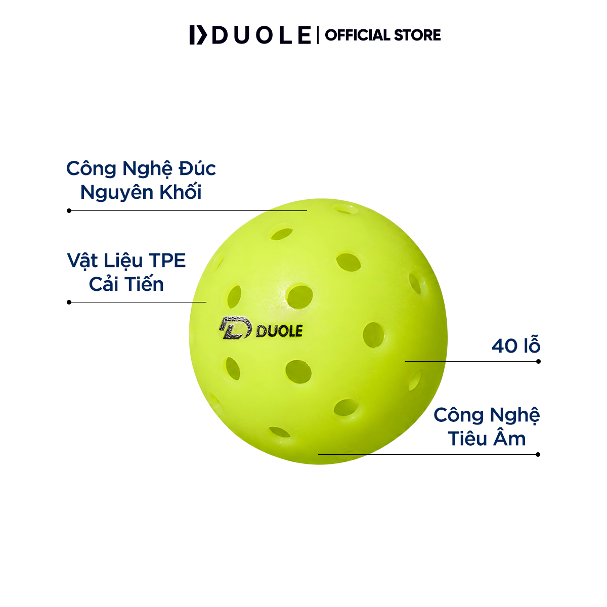Bóng Thi Đấu 40 lỗ - Duole Strike - Hình ảnh 3