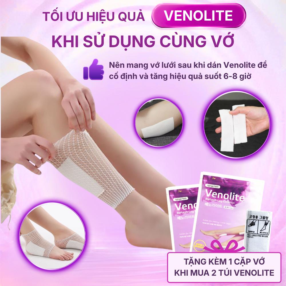 VENOLITE - Miếng dán thư giãn chân - Hình ảnh 9