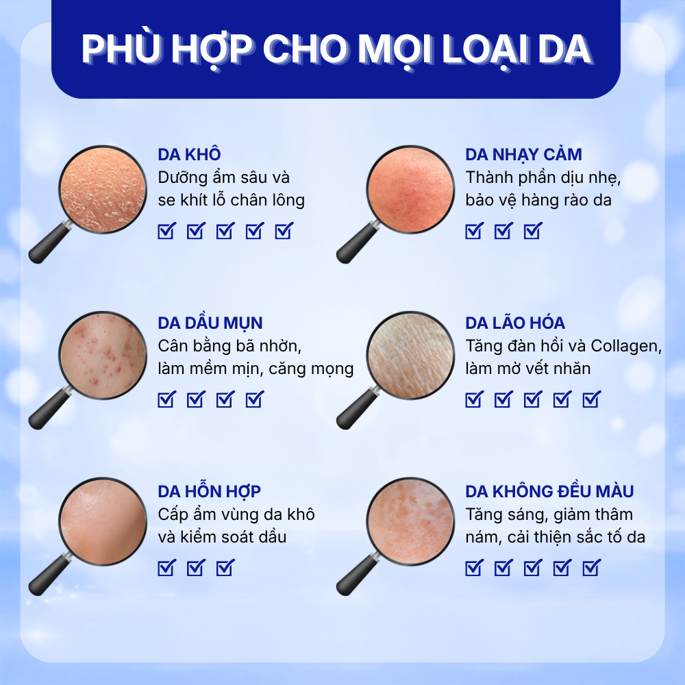 Tinh Chất Vi Kim Cấp Ẩm Tái Tạo Căng Bóng Giảm Nếp Nhăn It's be RAY-SHOT 100 Sáng Da Giảm Thâm Nám - Hình ảnh 11