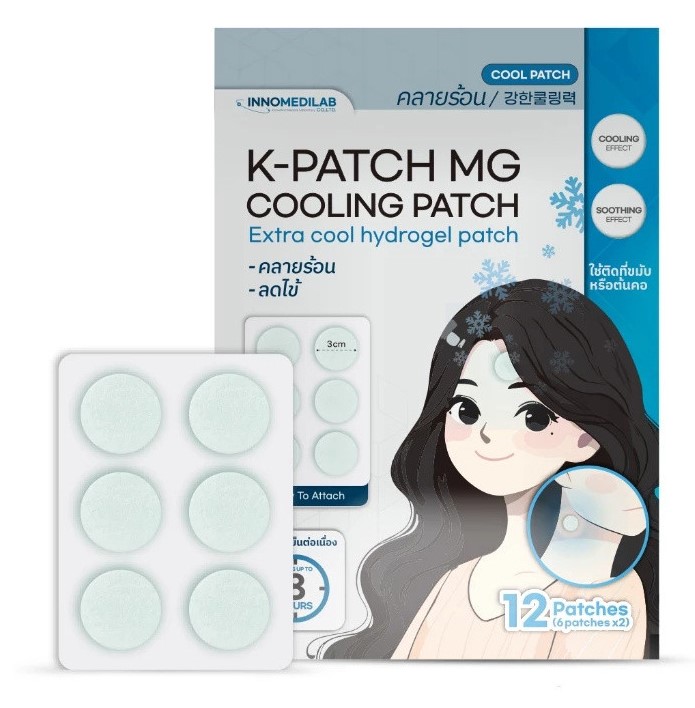 Miếng Dán K-PATCH làm Mát & Thư Giãn Vùng Đầu 12 Miếng Tròn 3cm - Hình ảnh 3